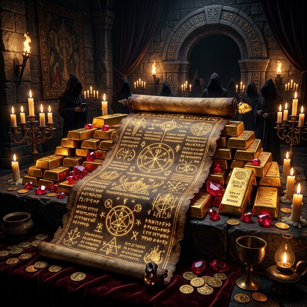 Ancient Scroll of Wealth